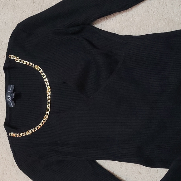 Guess by Marciano gold chain sweater - Picture 3 of 3